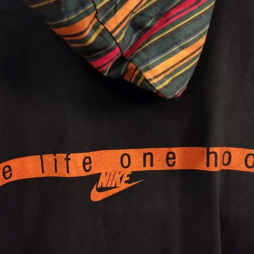 Nike Vintage 90s Alley Hoops - Foul Free Apparel Hoodie Sweatshirt (Rare)