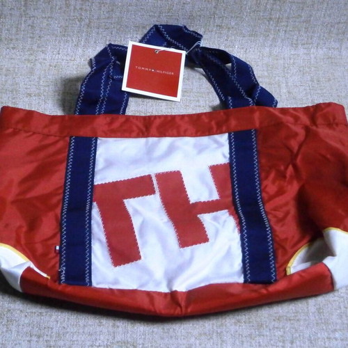 Tommy Hilfiger Hand Bag new, white and red