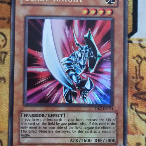 Blade Knight ултра рядка карта Yu-Gi-Oh! като нова