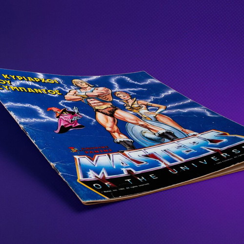 Masters of the Universe Panini sticker album 1983