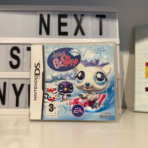 DS game Littlest Pet Shop Winter like new, complete