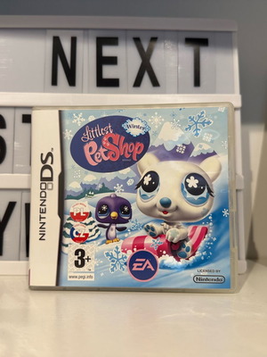 DS game Littlest Pet Shop Winter like new, complete