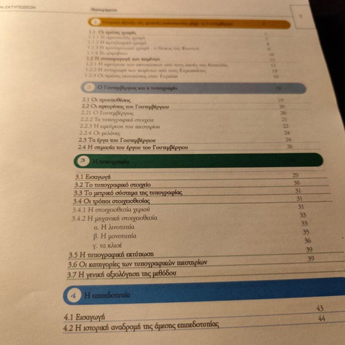 Book Technology of Printing used, graphic arts