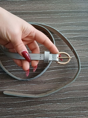 Shein women's belt silver used, length 110 cm