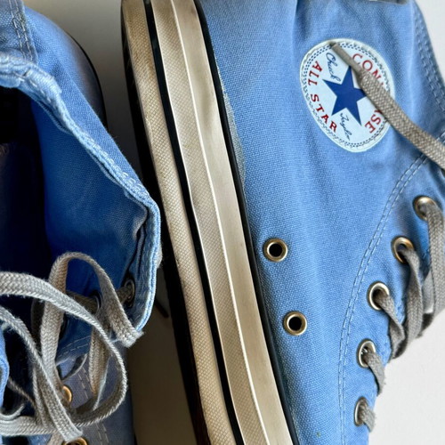 Converse men's boots like new, size 44, light blue