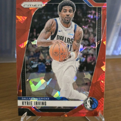 Kyrie Irving Red Cracked Ice card new
