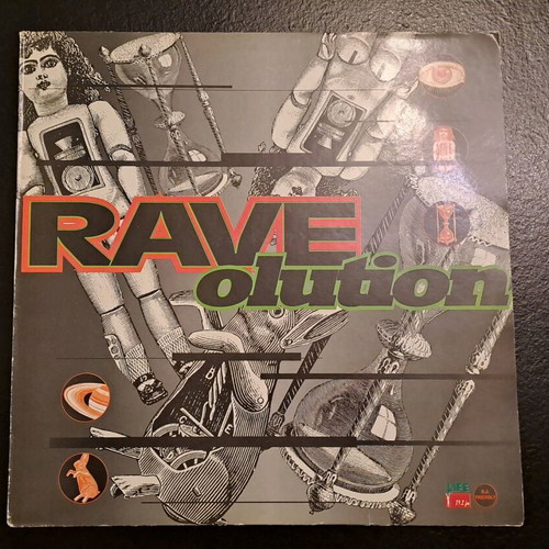 RAVEolution 1995 LP electronic compilation like new