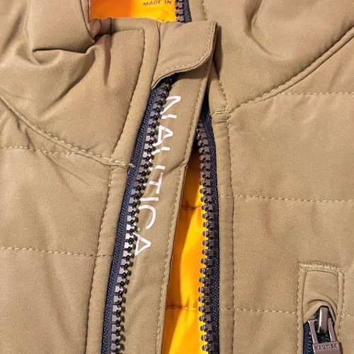 Nautica men's jacket XXL like new, khaki