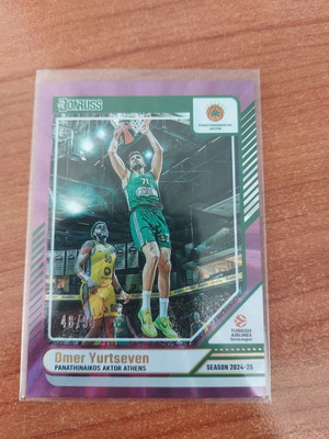 Panini Euroleague Omer Yurtseven Purple Card 2024-25 like new