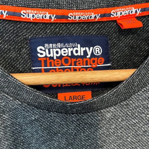 Superdry The Orange Label Long Sleeve Men's Shirt New