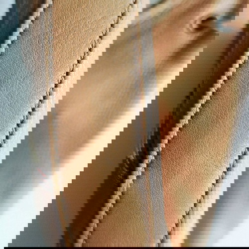 Δερμάτινη τσάντα ώμου Burberry καφέ μεταχειρισμένη