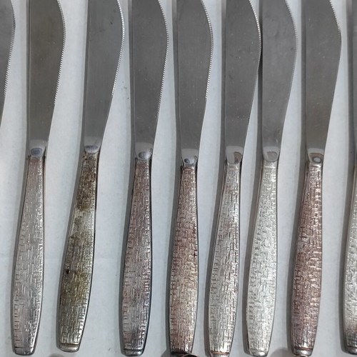 TWA Vintage Silver-Plated Cutlery Set used with Patina