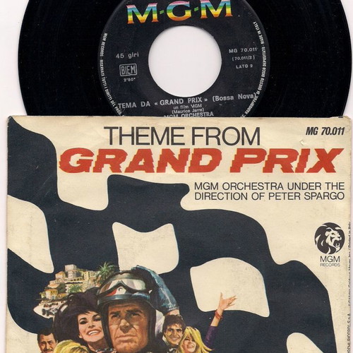 Grand Prix rare Italian collectible record used