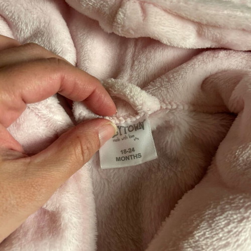 Girls' robe 18-24M like new