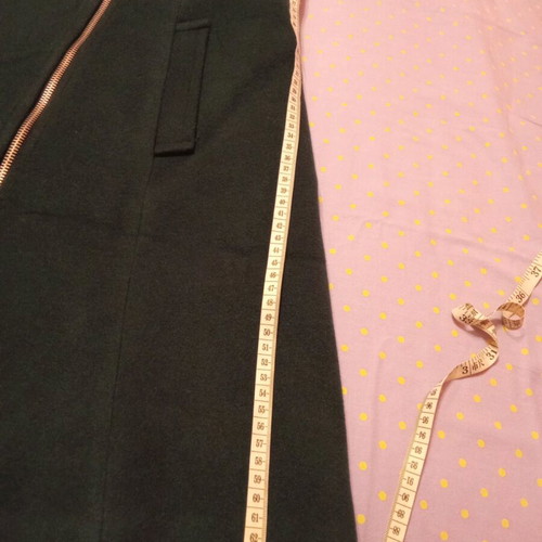 Virgin Prunes coat size small like new, green cypress color