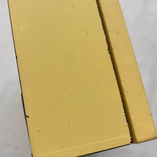 Storage box with glass used, yellow, Notos Galleries home