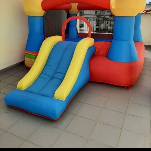 Happy Hop inflatable castle with trampoline and slide