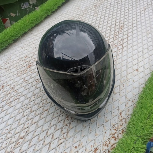 BMW helmet used, size 62-63, missing inner padding
