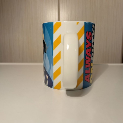 Porcelain Mug Fireman Sam 2011 New, Microwave and Dishwasher Safe