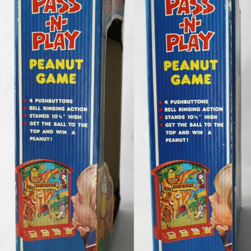 Pass N Play Peanut Game vintage 80's board game new