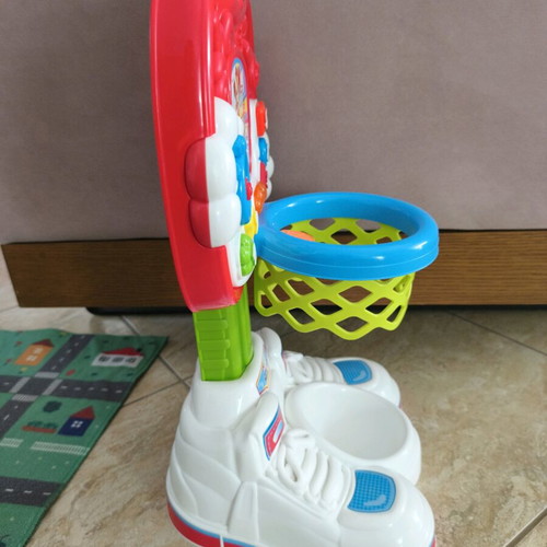 Baby Clementoni basketball toy used, for babies 18+ months