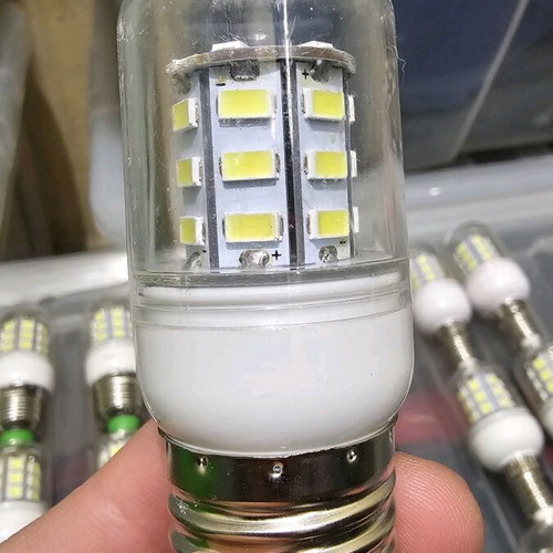 LED bulbs E27 E14 white light 6000K like new, pack of 23-24 pieces