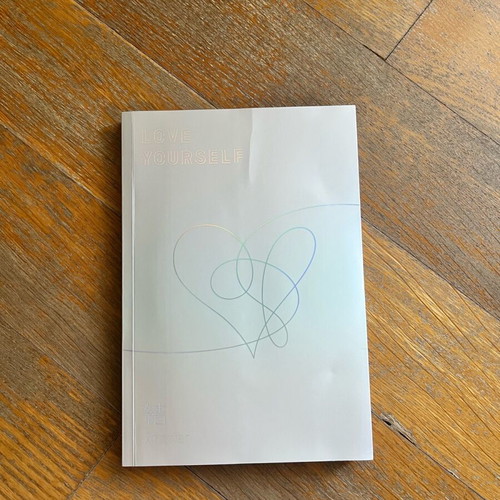 BTS Love Yourself Answer 2018 version F with Jimin Photocard and stickers like new
