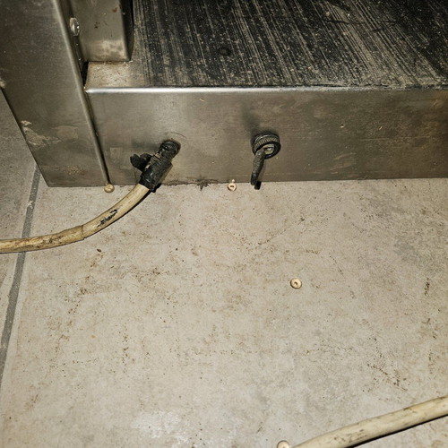 Inotex heated stainless steel counter used for kitchen
