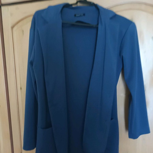 Blue jacket new in soft sweatshirt fabric Boohoo