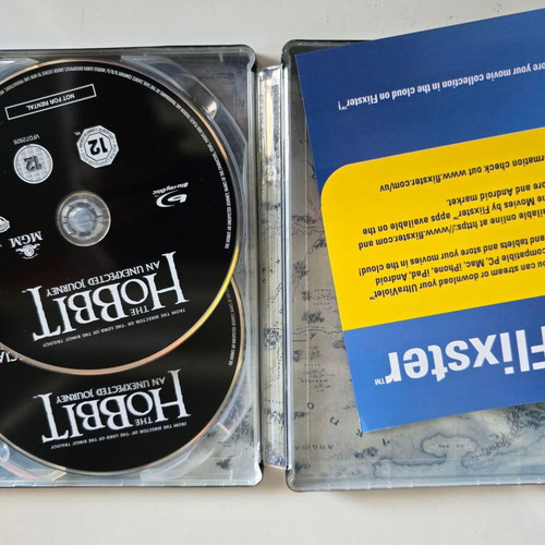 The Hobbit: An Unexpected Journey Blu-ray Steelbook, adventure fantasy
