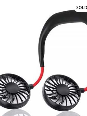Adjustable double neck fan new with 3 speed settings