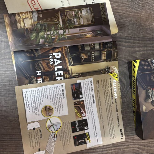 Palermo 1985 Crime Scene puzzle game like new