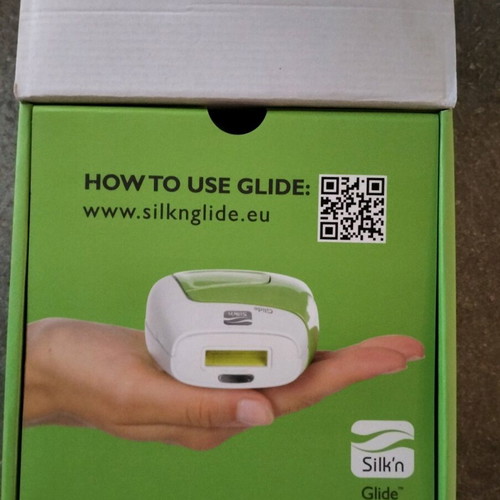 Silk'n Glide laser hair removal device like new