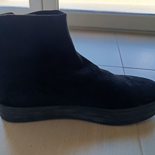 Keep Fred ankle boots new, black platform velvet