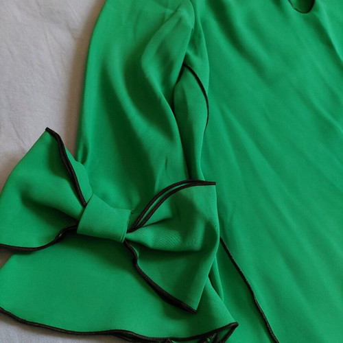 Green Zara dress in A-line shape like new