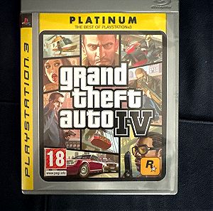 GTA IV PLATINUM EDITION (PS3)