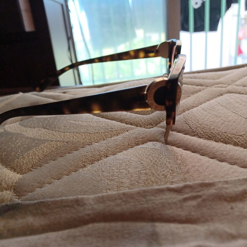 Bvlgari BV8189 504/13 Women's Sunglasses Havana Gold like new