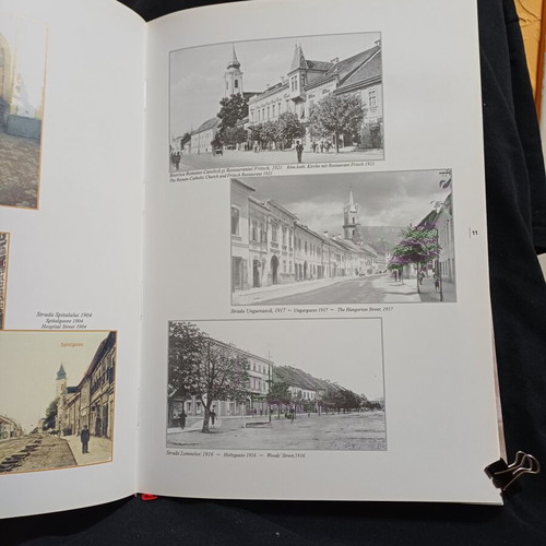 Bistrita album by Oscar Skrabel, town melancholy photobook