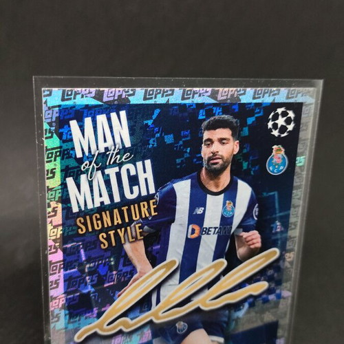 Mehdi Taremi Man of the Match Signature Style card like new