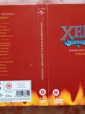 Xena Warrior Princess 3 DVD boxset like new, season one