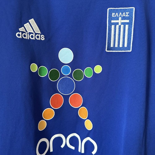 Greece 2004 Home Football Jersey Size M Like New