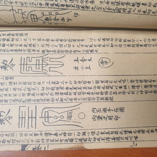 Grimoire manuals from 19th century China used, Taoism occult texts