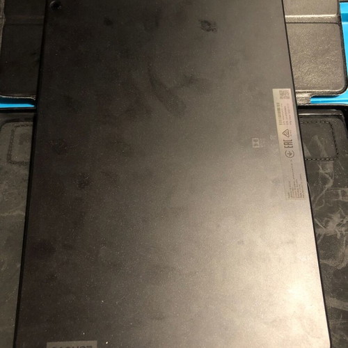 Lenovo TB-X505F tablet used with leather case spare parts