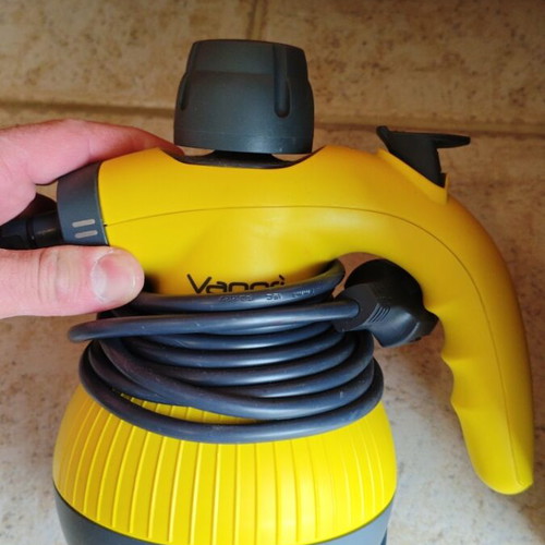 Ariete Vapori Jet steam cleaner like new, yellow