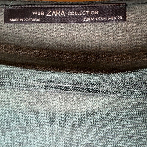 Zara blouse green size M like new