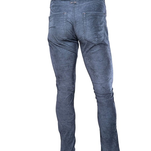 Sand superstretch slim fit velvet pants like new, size XS, grey