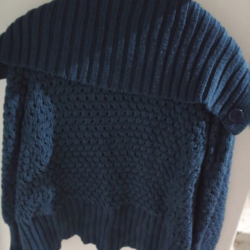 Cardigan medium size blue like new