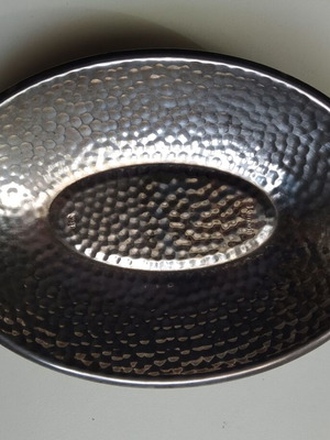 Vintage silver-plated decorative bowl Lampidis/Skip used