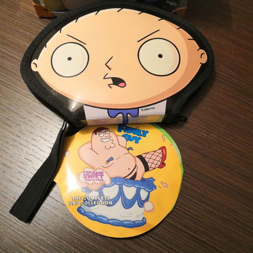 Family Guy Freakin' Sweet Party Pack DVD used, collector's box