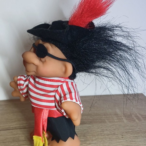 Euchulides Troll Dolls, pack of 3, collectible